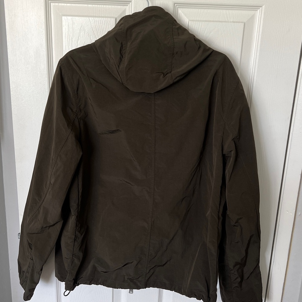 All Saints Men's Dark Olive Green Windbreaker - Picture 4 of 4